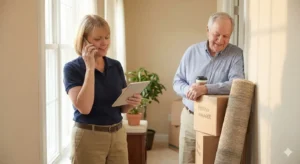 senior move managers coordinate logistics and vendors